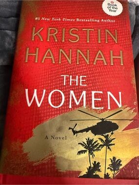 Kristin Hannah "The Women" Hardcover - Red & Gold Cover